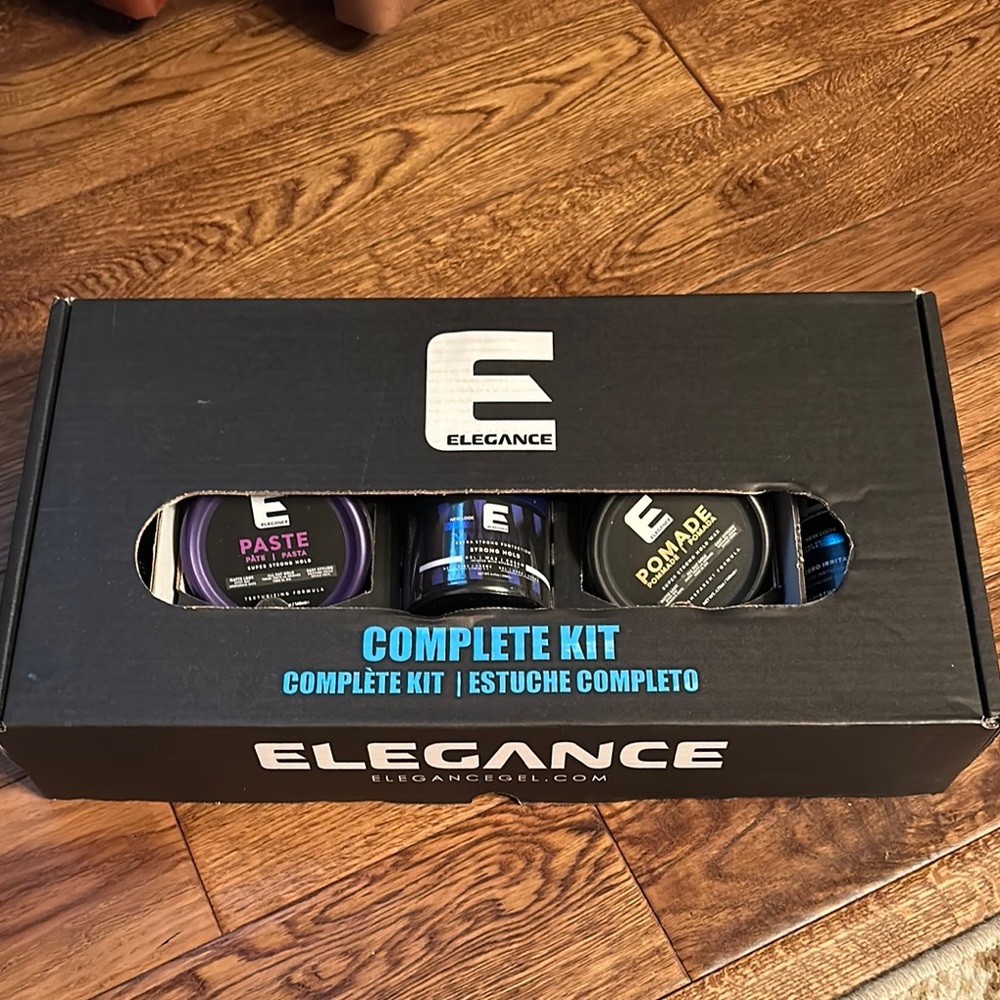 Black Grooming Kit for Men